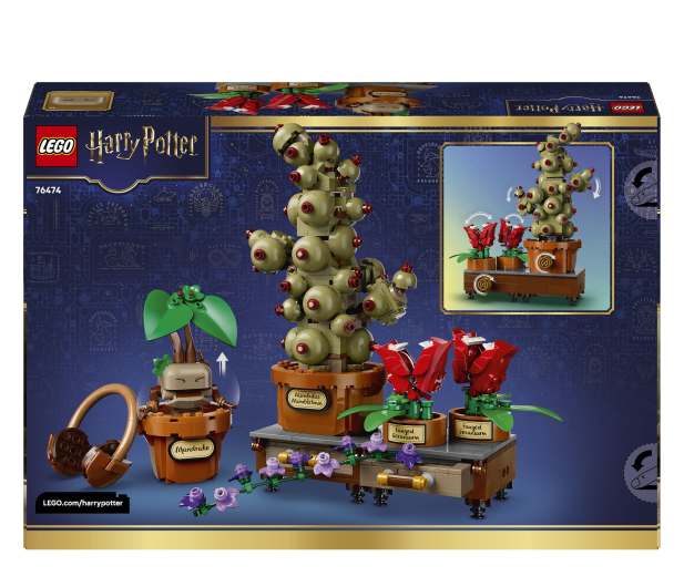 LEGO HARRY POTTER 76474 Rośliny z lekcji zielarstwa w Hogwarcie - 1529861 - zdjęcie 9